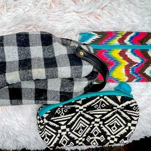 Bundle of Target makeup bags